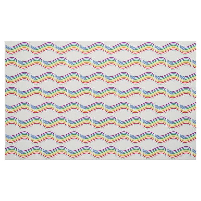 LGBT-Flagge Stoff (Fat Quarter (45,7 x 55,9 cm))