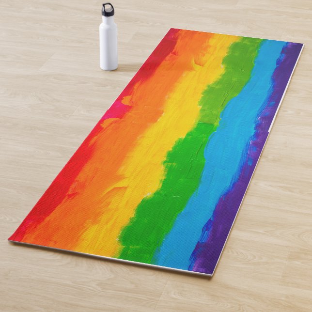 LGBT-Flagge Yogamatte (Beispiel)