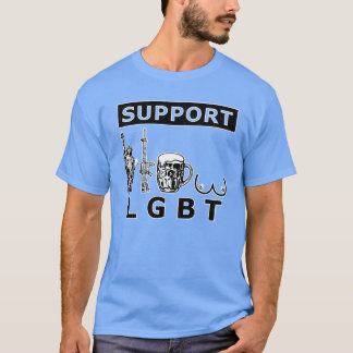 LGBT Freiheit Waffen Beerits Mädchen T-Shirt