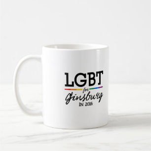 LGBT für Ginsburg 2016 Kaffeetasse