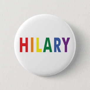 LGBT für Hillary Clinton Pinback Button