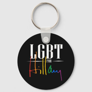 LGBT FÜR HILLARY - .PNG SCHLÜSSELANHÄNGER