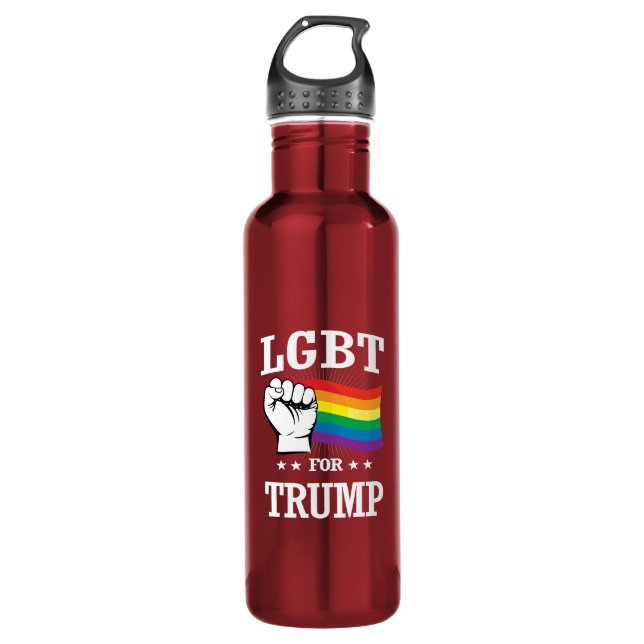 LGBT FÜR TRUMPF TRINKFLASCHE (Vorderseite)