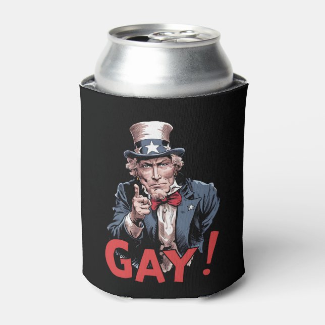 LGBT Gay Ally Pride Monat Funny Dosenkühler (Kanne Vorderseite)