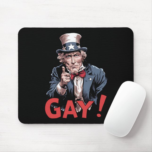 LGBT Gay Ally Pride Monat Funny Mousepad (Mit Mouse)