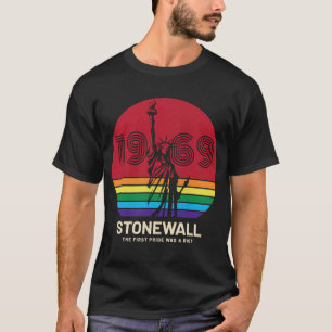 LGBT Gay Lesbian Pride 50 Jahre Jubiläum Stonewall T-Shirt