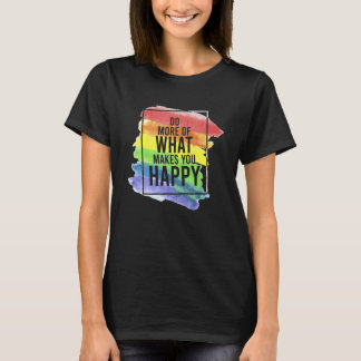 LGBT Gay Mehr Glücksquoten T-Shirt