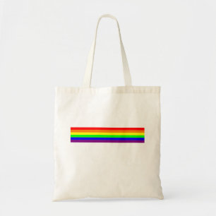 LGBT-Gay Pride Basic 6-Farbreglerbogen Tragetasche