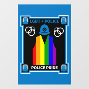 LGBT+ Gay Pride Fensteraufkleber