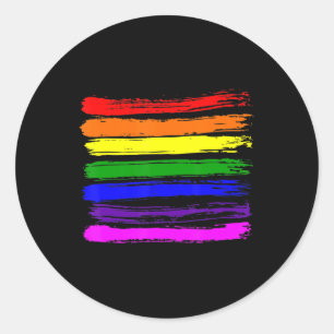 LGBT Gay Pride Flag Gay Pride 2022 Runder Aufkleber