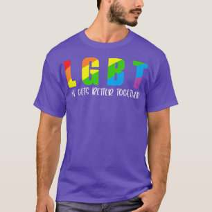 LGBT-Gay Pride: LGB-Monat LGB für das Leben T-Shirt
