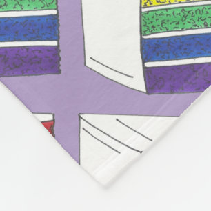 LGBT-Gay Pride-Rainbow-Schicht-Wedelscheibe Fleecedecke