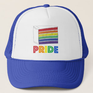 LGBT-Gay Pride-Rainbow-Schicht-Wedelscheibe Truckerkappe