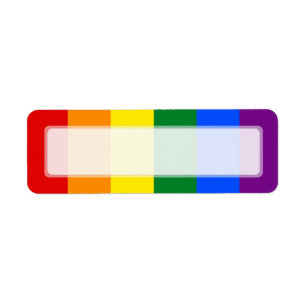 LGBT Gay Pride-Regenbogen-Flaggen-Streifen