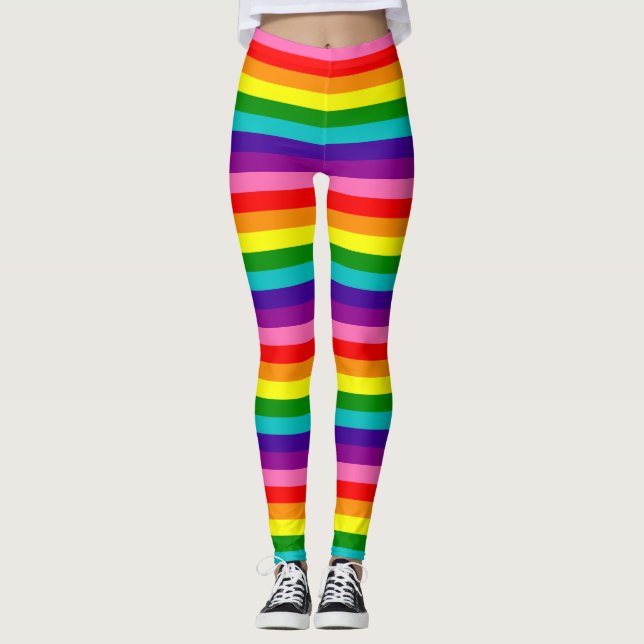 lgbt - Gay Pride-Regenbogenflagge  Leggings (Vorderseite)