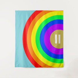 LGBT-Gay Pride-Regenbogenwand Tapestry Wandteppich