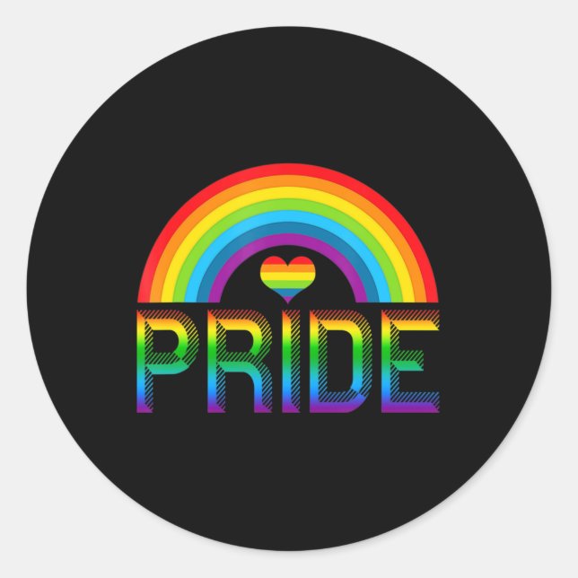 LGBT-Gay Pride-Sensibilisierungsmonat 2022 Runder Aufkleber (Vorderseite)