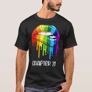 LGbt gerade verheiratet Verlobt Lesbian Mrs. & Mrs T-Shirt