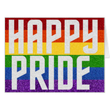 LGBT Glitzer Happy Pride