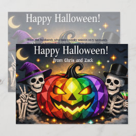 🎃🌈LGBT Gruselige Ehemänner Einladung