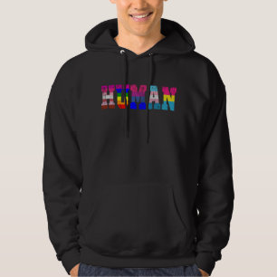 LGBT Human Flag LGBT Pride Monat LGBTQ Regenbogen Hoodie