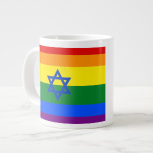 LGBT Israel Jumbo-Tasse