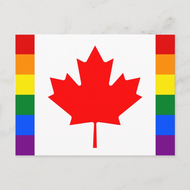 LGBT Kanada Postkarte (Vorderseite)