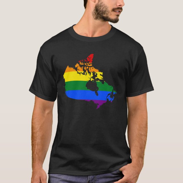 LGBT Kanadischer T - Shirt (Vorderseite)