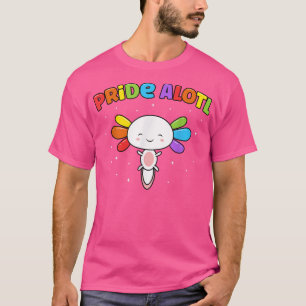 LGBT Kawaii Axolotl Funny Gay Lesbian Pride LGBTQ T-Shirt