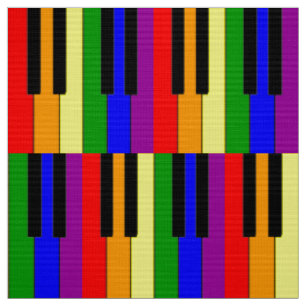 LGBT Klavier-Schlüssel Stoff