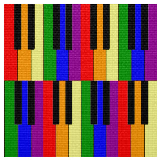 LGBT Klavier-Schlüssel Stoff (Muster)
