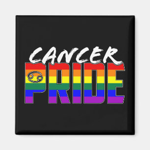 LGBT Krebs-Stolz-Flaggen-Tierkreis-Zeichen Magnet