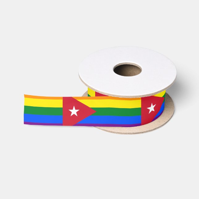 LGBT Kuba Satinband (Spule)
