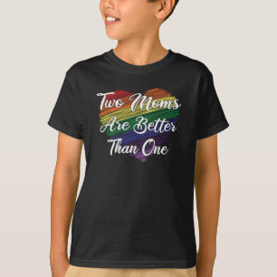 LGBT LBGBTQ Mama Lesbische Homosexuelle Ehe T-Shirt