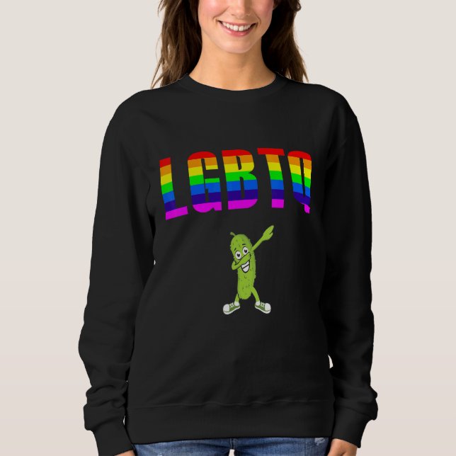 LGBT Lesbian Gay Bisexual Transgender Pride Queer  Sweatshirt (Vorderseite)