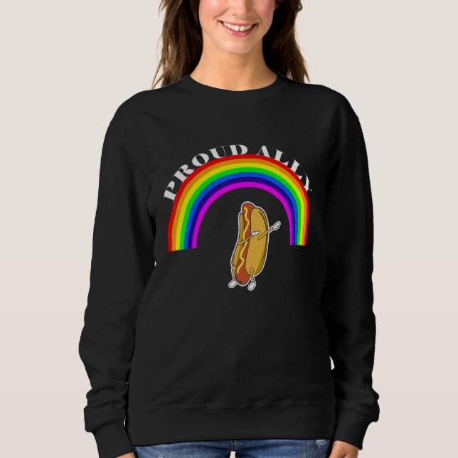 LGBT Lesbian Gay Bisexual Transgender Pride Queer  Sweatshirt (Vorderseite)