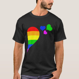 LGBT Lesbian Gay Couple LGBTQ Valent T-Shirt