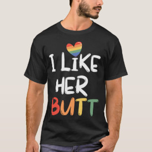 LGBT Lesbische Matching Paare Kompliment ich mag e T-Shirt