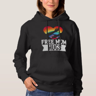 LGBT Lesbischer Gay Pride Monat Gratis Mama Hugs H Hoodie
