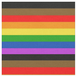 LGBT-Leute mit farbiger inklusiver Regenbogenflagg Stoff