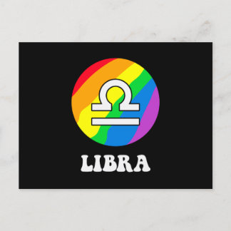 Lgbt Libra Postkarte