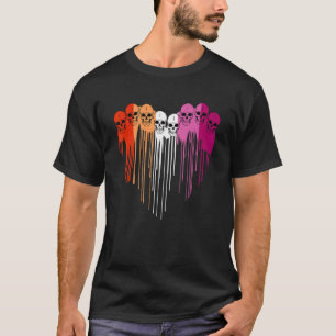 LGBT-Liebe die Fahne für das Herz Pri T-Shirt