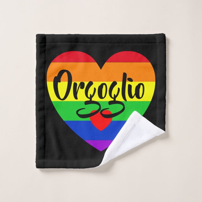 #LGBT #Liebe #pride #gay #lesbian #space #parade Badhandtuch Set (Waschlappen)