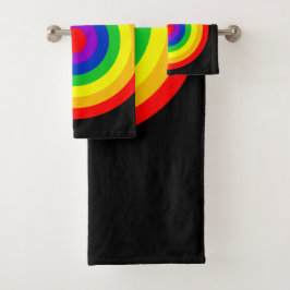 #LGBT #Liebe #pride #gay #lesbian #space #parade Badhandtuch Set
