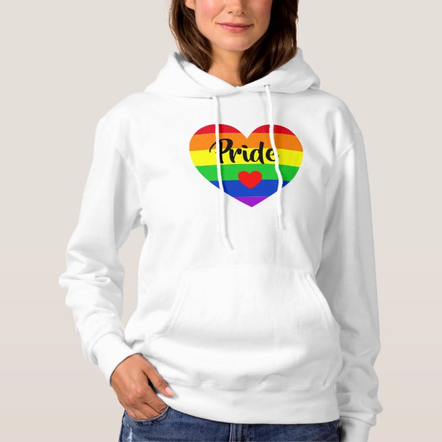#LGBT #Liebe #pride #gay #lesbian #space #parade Hoodie (Vorderseite)