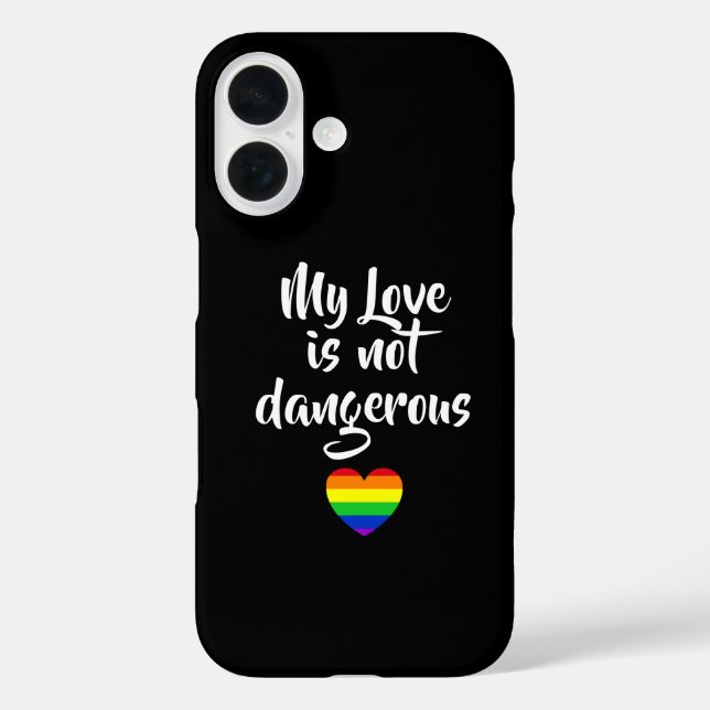 #LGBT #Liebe #pride #gay #lesbian #space #parade iPhone 16 Hülle (Rückseite)
