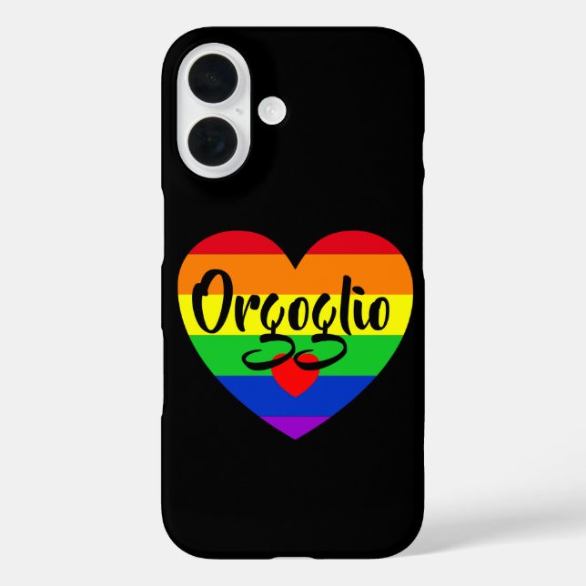 #LGBT #Liebe #pride #gay #lesbian #space #parade iPhone 16 Hülle (Rückseite)