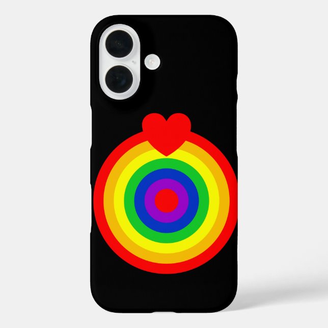 #LGBT #Liebe #pride #gay #lesbian #space #parade iPhone 16 Hülle (Rückseite)