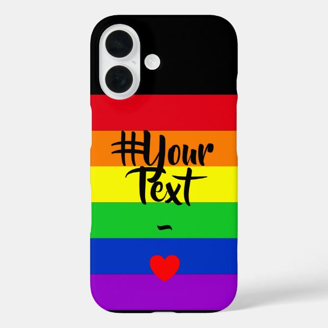 #LGBT #Liebe #pride #gay #lesbian #space #parade iPhone 16 Hülle (Rückseite)