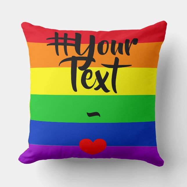 #LGBT #Liebe #pride #gay #lesbian #space #parade Kissen (Vorderseite)